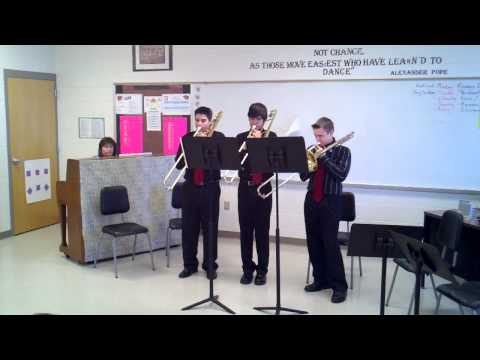 Nixa Trombone Trio @ Hollister High School 04/02/2011