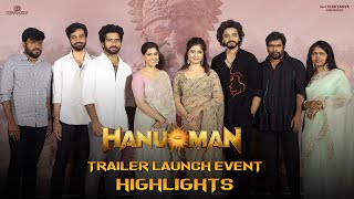 Hanuman Trailer Launch Event Highlights |  Prasanth Varma | Teja Sajja | Primeshow Entertainment