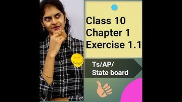 Class 10 | Chapter 1 | Real Numbers Ex 1.1 |TS | AP | State Board | Divya Gujjeti