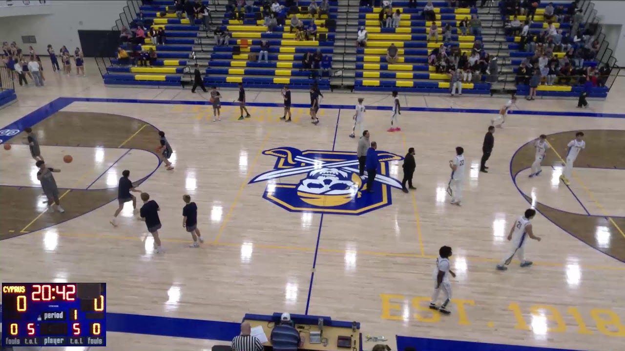 Cyprus High School vs Hunter High School Boys' JV Basketball