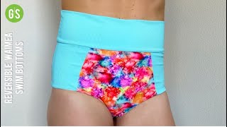 Reversible Waimea Swim Bottoms Tutorial @GreenstylePatterns