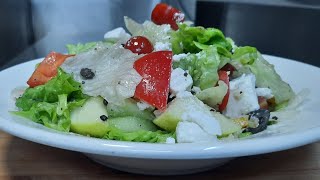 Athens Mixture Salad | Easy Salad Recipe | How To Make Athens Mixture Salad Recipe