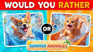 ☀️ Brain Break 🐯 Summer Animals Would You Rather ☀️ Freeze Dance for Kids Net Worth