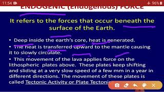Class 7 chapter 3 geography - our changing Earth ;forces of earth ,earthquake and volcanoes