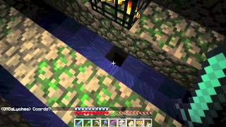 Ridiculously Easy Simple Zombie Mob Spawner XP Grinder on Minecraft 1.3.2 Vanilla Multiplayer Server