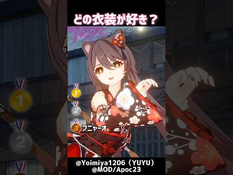 【原神】原神キャラが猫になってしまった結果... #gesnhinimpact #genshin #原神 #shorts