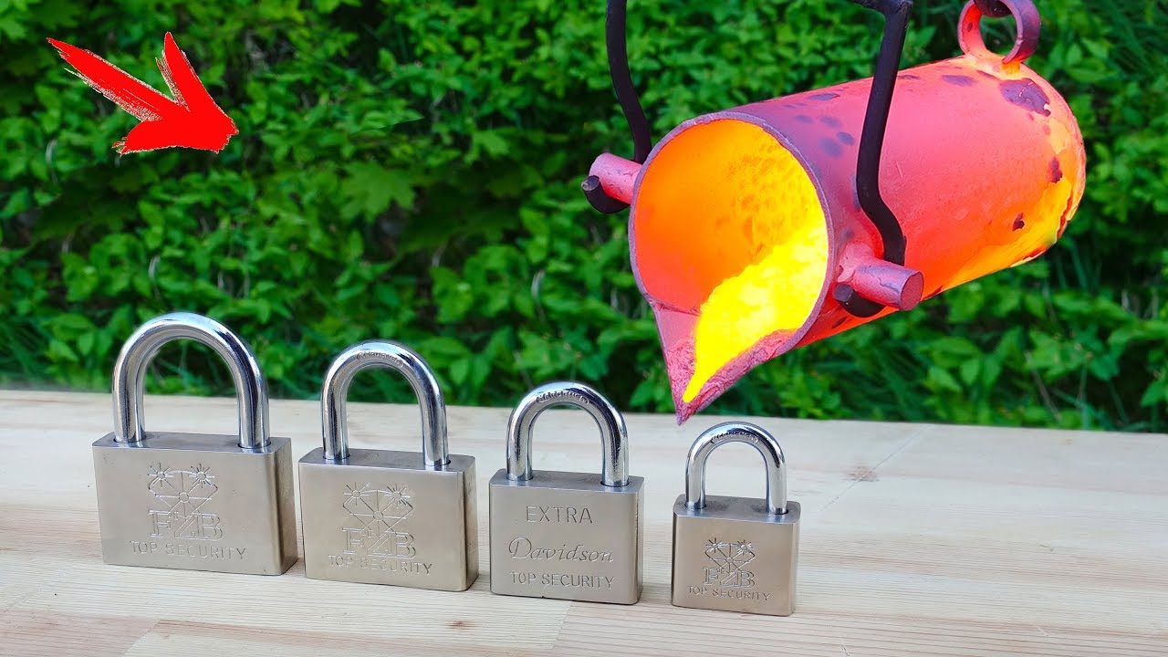 ЭКСПЕРИМЕНТ: ЛАВА VS НАВЕСНОЙ ЗАМОК