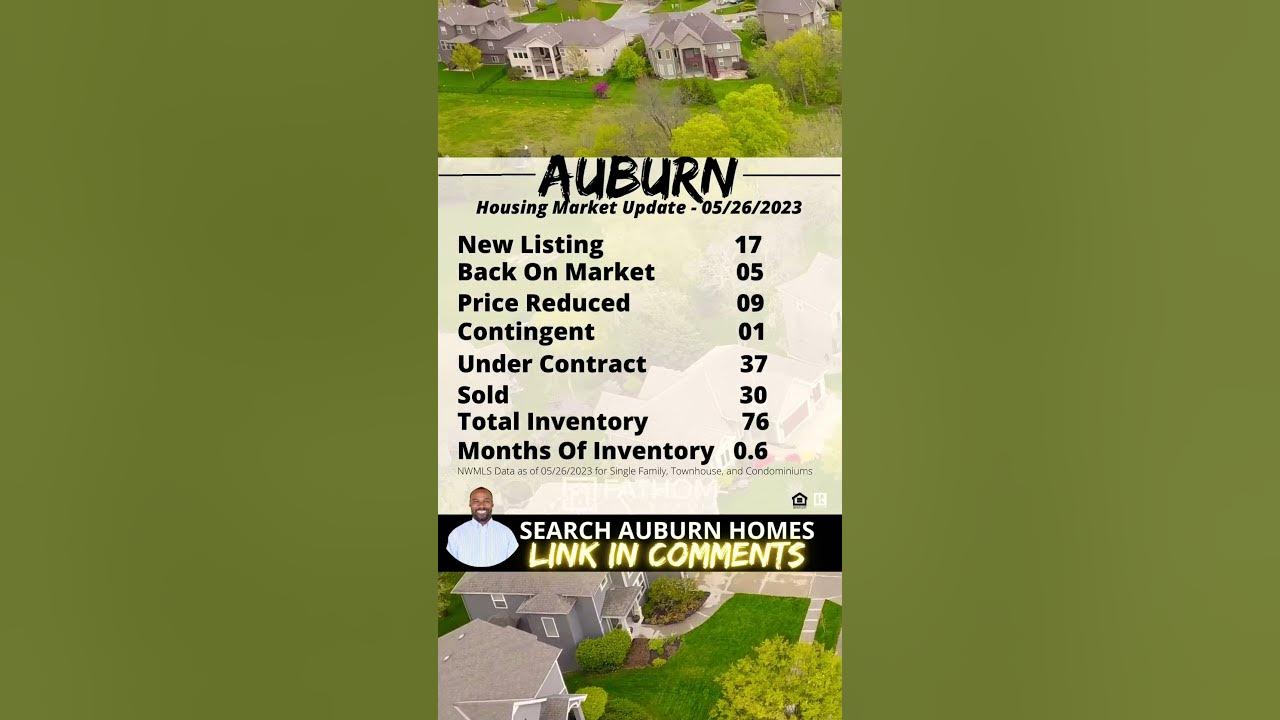 AUBURN WA Housing Market Update Auburn Washington Housing Market