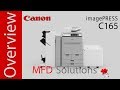 Canon imagePRESS C165 product overview - MFD Solutions