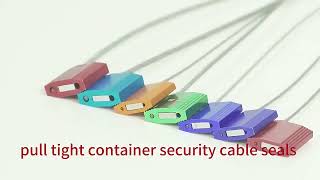 high security quality one time cable wire seal