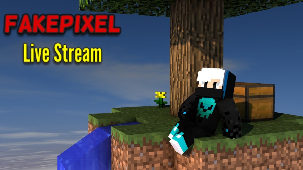 FAKEPIXEL LIVE! COMBAT XP GRIND | MINECRAFT live | Gamer Pine Live