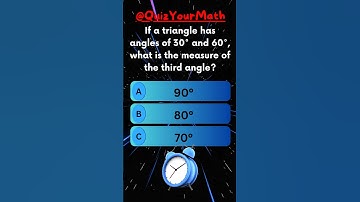 🧠 *Can You Solve This Triangle Angle Puzzle?* 🔺 | #shorts #MathQuiz #BrainTeaser #QuizYourMath