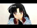 犬夜叉　珊瑚　描いてみた　Inuyasha Sango drawing