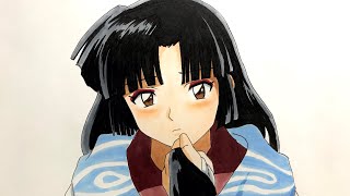 犬夜叉　珊瑚　描いてみた　Inuyasha Sango drawing
