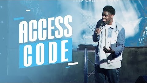 Access Code | Into The Deep (Part 1) | 08.01.2023 | Tobi Sanusi | ALIVE CHURCH LONDON