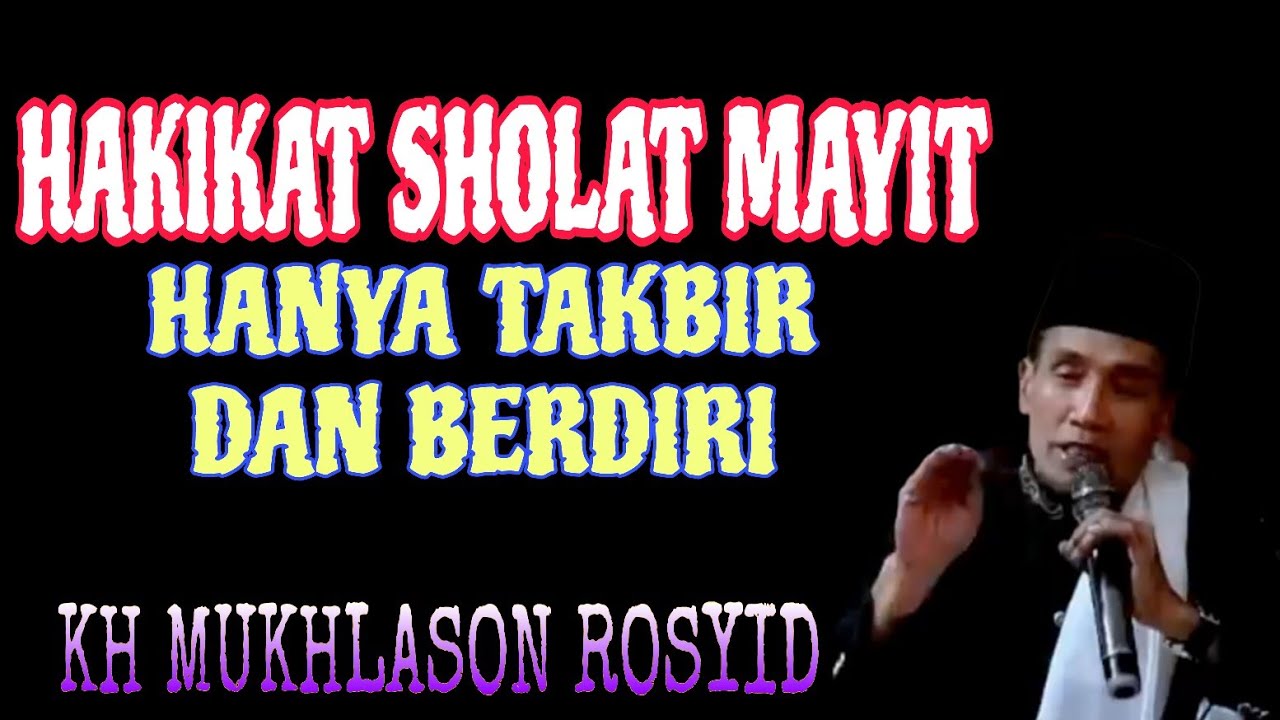 ⚡HAKIKAT SHOLAT MAYIT HANYA TAKBIR DAN BERDIRI ✴️