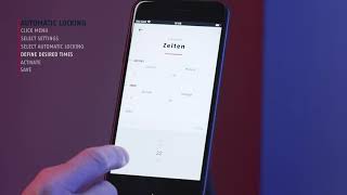 ABUS HomeTec Pro Bluetooth® Door Lock Drive | Settings: Automatic Locking screenshot 4