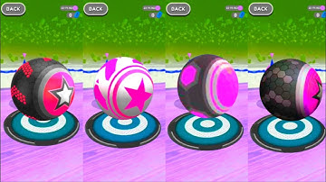 Going Ball vs Sky Rolling Ball vs Action Ball vs Rollance ,walkthrough ,IOS Android Ball Colour Run