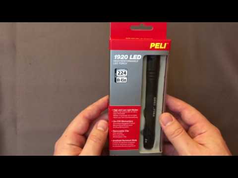 Review Peli 1920 LED Pen light Stiftlampe Taschenlampe