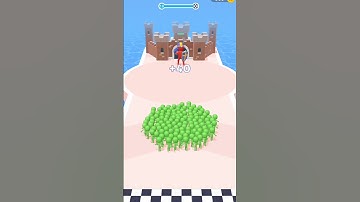 Count🤨Master🤹‍♀Crowd Runner🏃‍♂: Gameplay Walkthrough All Levels (!Android,ios) #short #shorts