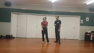 Class recap: Swing 101 - Lesson 5, pass by, basket wrap and promenade