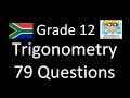 Trigonometry grade 12 revision   PDF