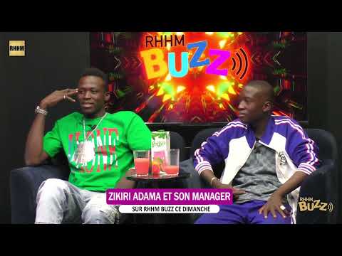 Annonce - Zikiry Adama Coulibaly et son manager sur RHHM Buzz - dimanche 11 février 2024