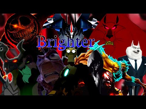 BRIGHTER — My MultiFandom Villains [AMV] ⚡