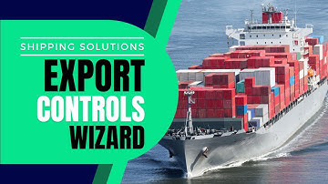 Shipping Solutions® International Trade Compliance—Export Controls Software