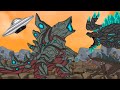 CANNON GODZILLA VS SKULL ZILLA EARTH !!! EPIC BATTLE