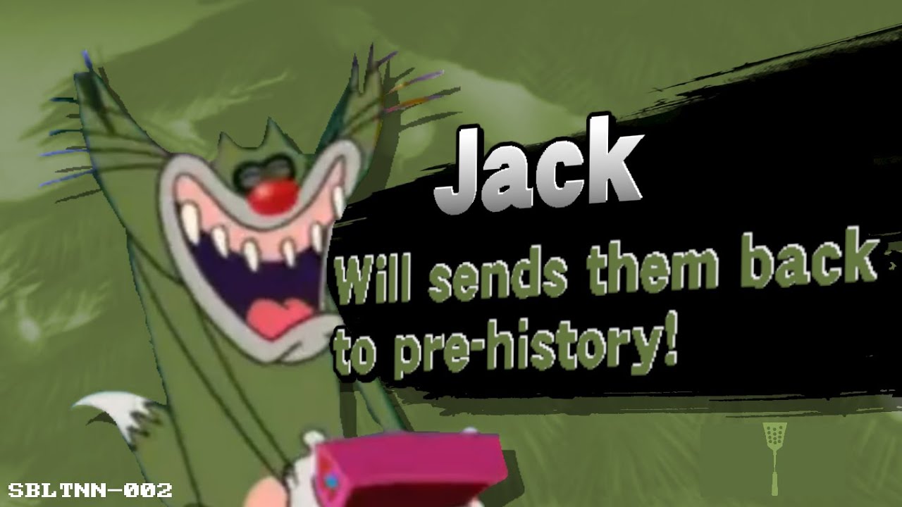Theresnoname's Smash Bros. Lawl  - Jack (Oggy and the Cockroaches)
