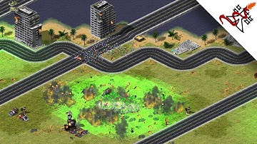 Red Alert 2 - 4vs4 ANTHRAX TRUCKS | Multiplayer Gameplay