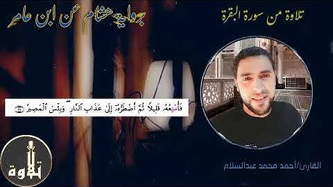 تلاوة رهيبه من سورة البقرة برواية هشام عن ابن عامر