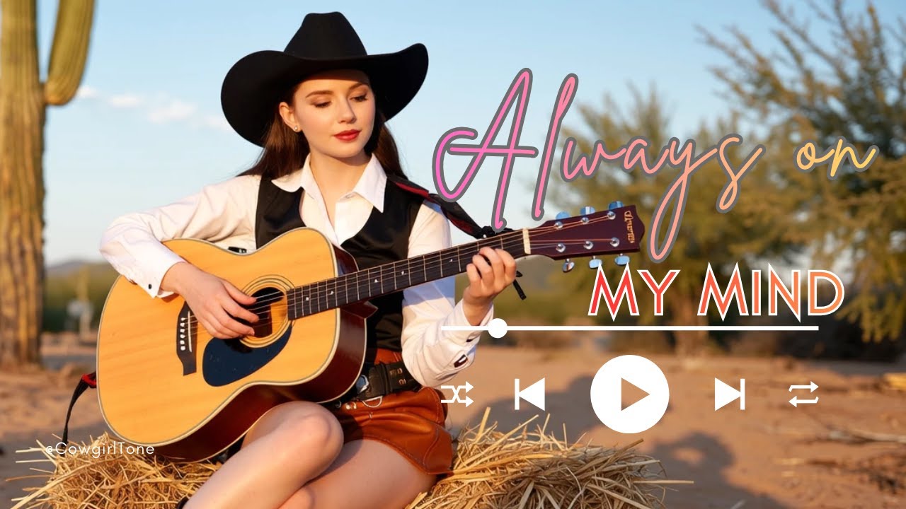 Always on My Mind 🤍 1950s Country Guitar Love Song | CowgirlTone 