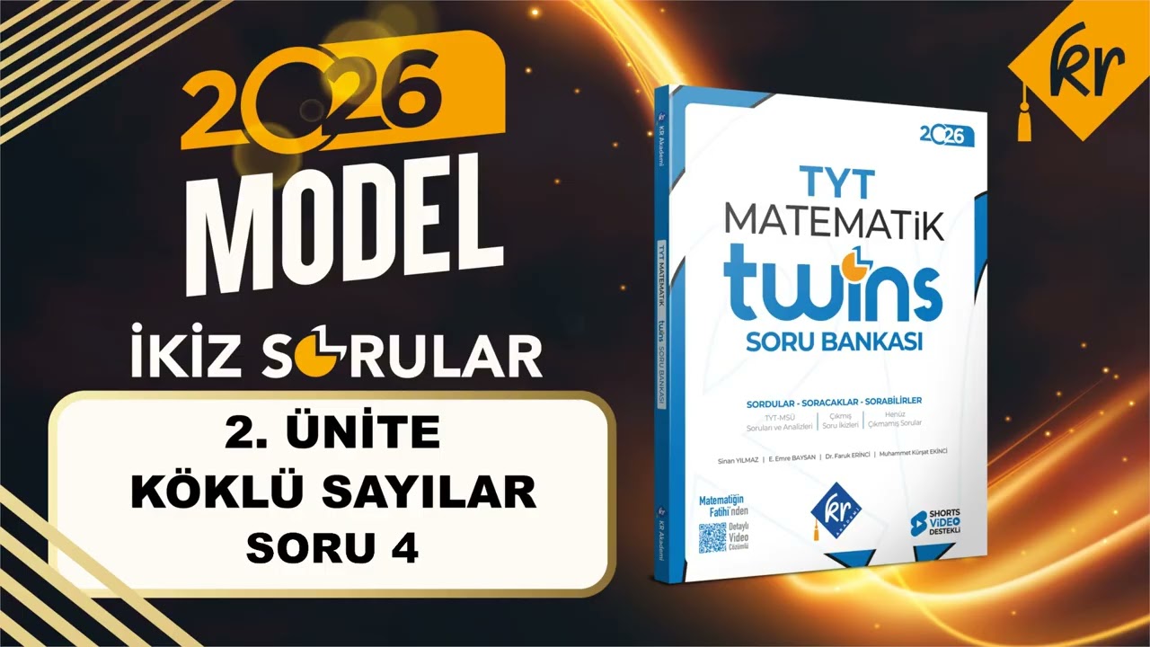 2.  Ünite Köklü Sayılar İkiz Sorular Soru Çözümleri