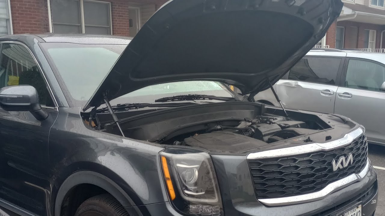 Сброс индикатора замены масла на Kia Telluride 2022 года