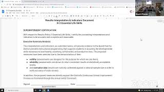 Board of Education Work Session - April 11, 2022