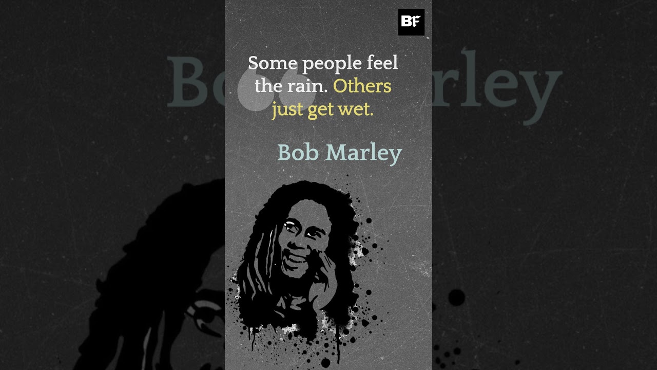 Feel the Rain and Thrive: Bob Marley's Guide to Living 