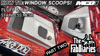 Building aluminum window scoops on a SUV with Morgan Clarke (Part 2) | The Fab Diaries