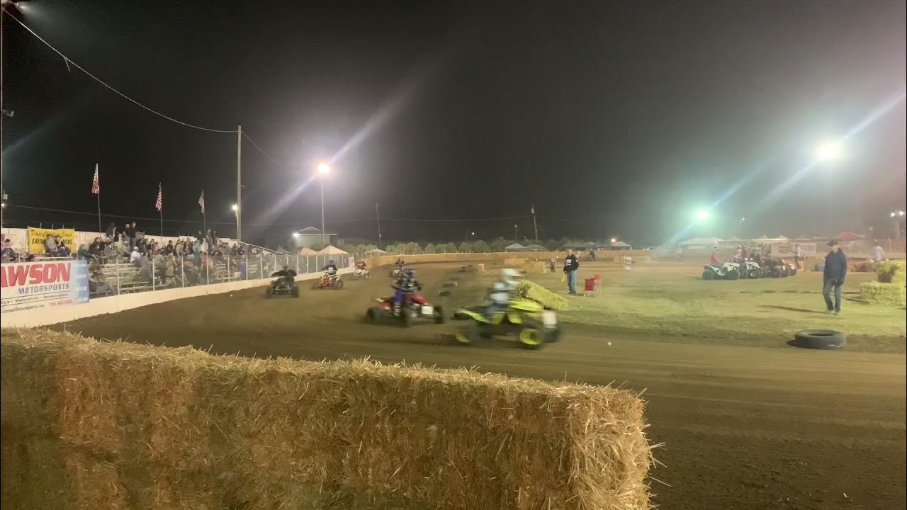 Caruthers Fair Flat track racing YouTube