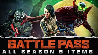 Modern Warfare 2: ALL SEASON 6 BATTLEPASS ITEMS (Spawn, Blackcell and 100 Tiers Review)