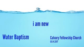 Baptism 05 14 2017