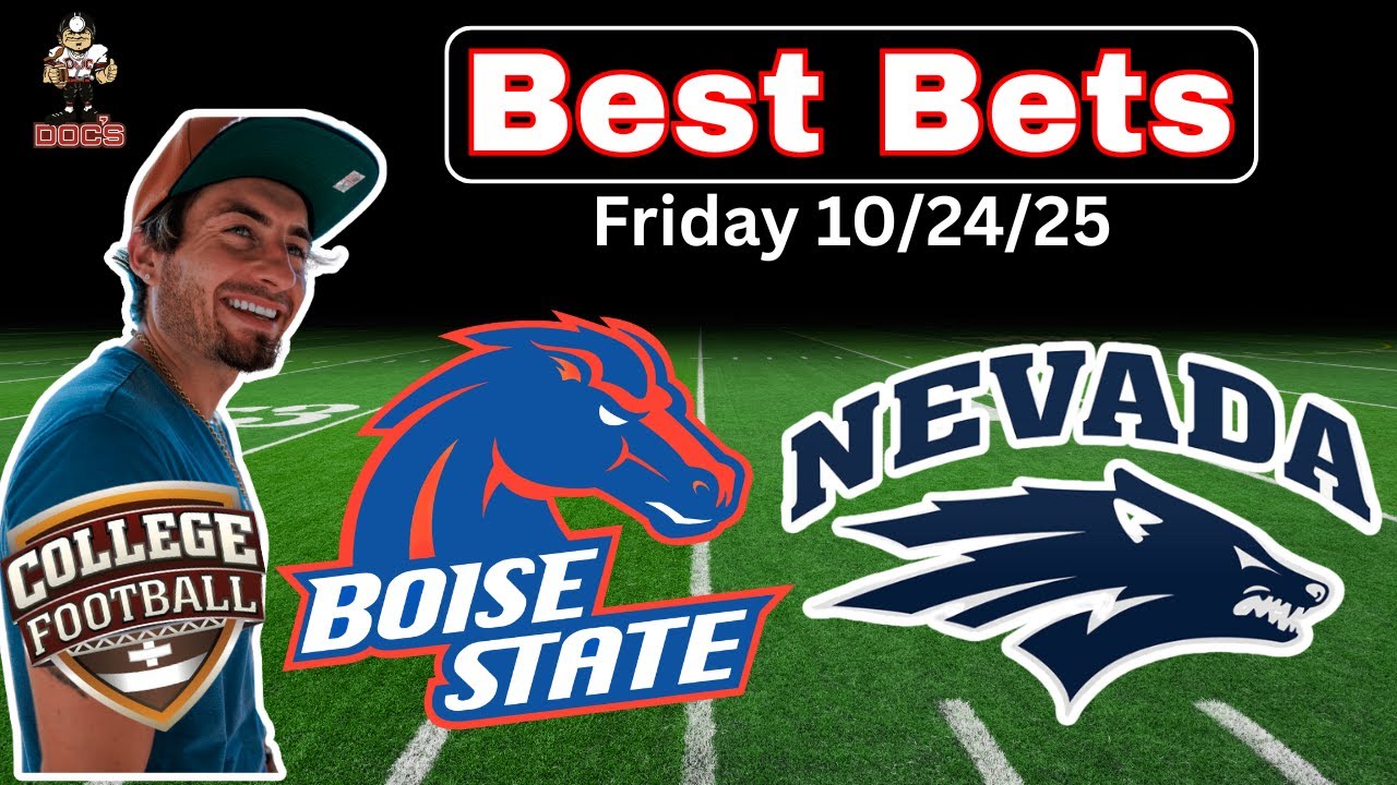 Boise State vs Nevada Predictions & Best Bets | Griffin's Week 9 College Football Picks Friday 10/24