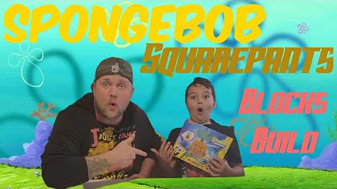 SpongeBob SquarePants Five Below find and Build!!!