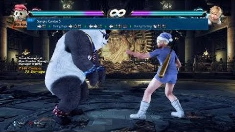 Panda & Kuma command list move list TEKKEN 7 Season 2