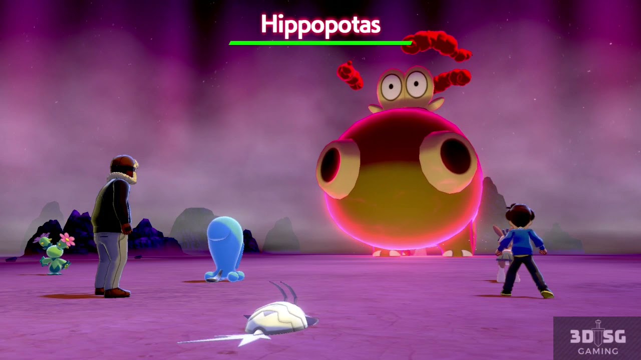 Obtaining 314 to 315 Hippopotas & Hippowdon (Normal & Shiny) Pokemon Sword + Shield