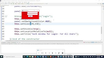 Java Swing App Video 2 B