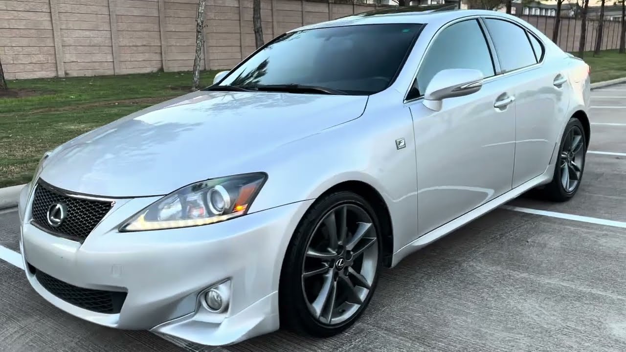 2011 LEXUS IS 250 F SPORT PKG WALK AROUND VIDEO 832 495 1608
