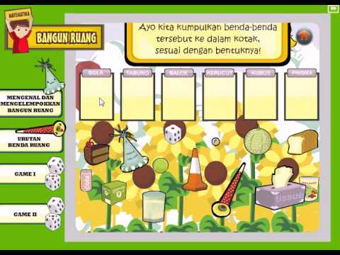 E Learning Content Bangun  Ruang  di www indi smart com 