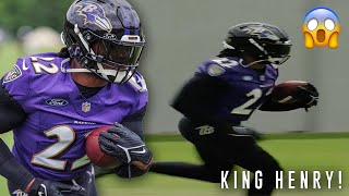 Derrick Henry 👑 *FIRST LOOK* Highlights @ Ravens OTA's 👀🔥 Resimi